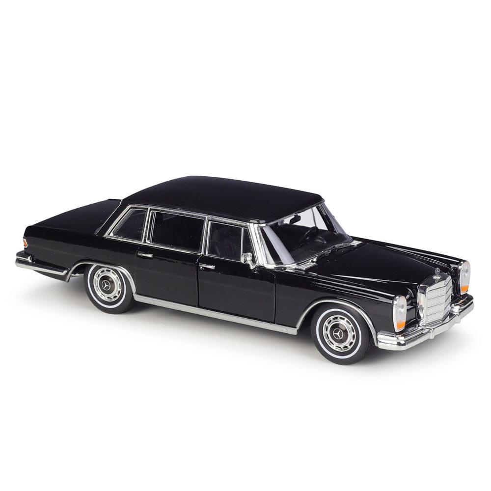 Новый продукт 1/24 1963 Mercedes Benz 600 Седан Симуляция Сплав Модель Автомобиля Игрушка Коллекция Дисплей Украшение Подарки для Мальчиков и Девочек