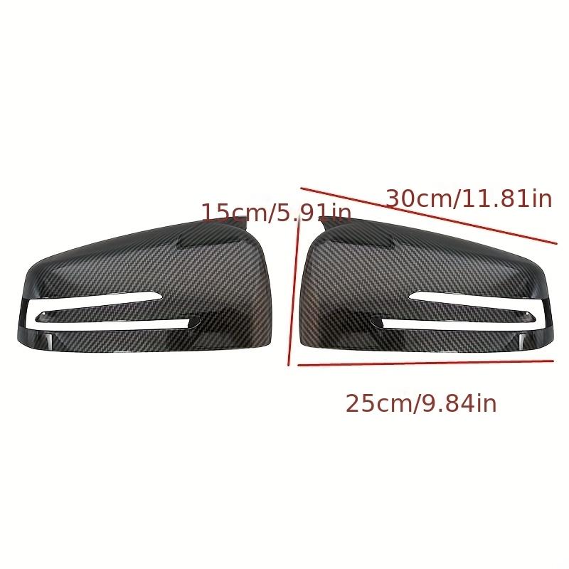 2 шт. Подходит для Mercedes-Benz W176 W246 W212 W204 C117 X204 A B C E S CLA GLA GLK Уровень Декоративная накладка на боковое зеркало заднего вида