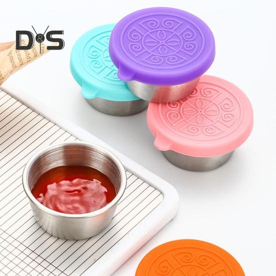 1 комплект, 40 мл, большая вместительная чашка для соуса, штабелируемая, практичная, для кемпинга, ужина, портативная чашка для соуса для салата