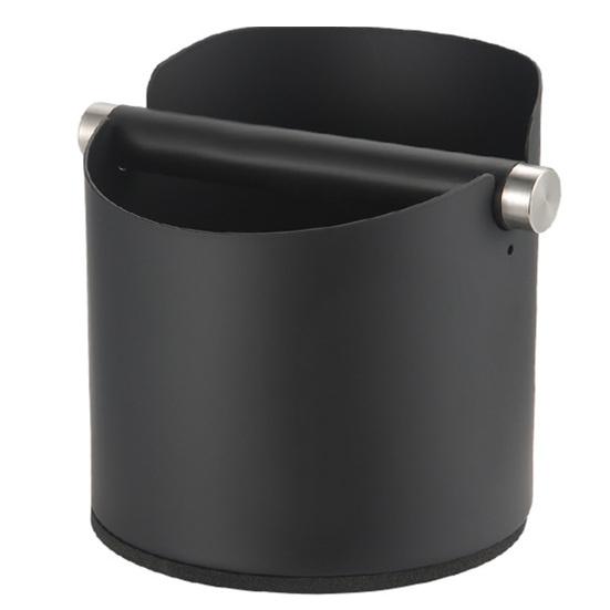 Кофейный стаканчик Knock Box Простота использования Удобная очистка Съемная перекладина с противоскользящей накладкой Защита от брызг Скошенный дизайн Нержавеющая сталь Espresso Knock