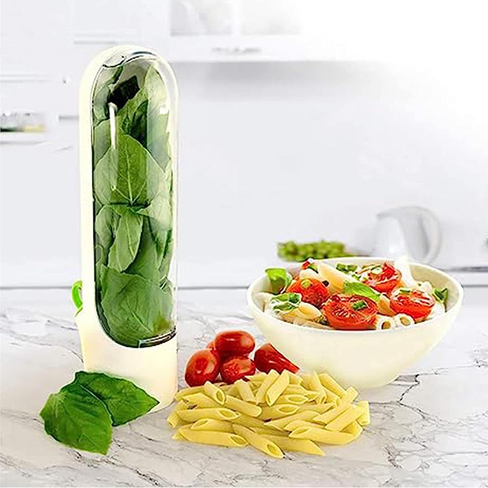 НОВЫЙ контейнер для хранения зелени для холодильника для кинзы, спаржи, сохраняет овощи свежими