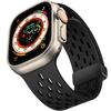 Магнитный ремешок для Apple watch ultra 2 49 мм 44 мм 40 мм 42 мм 44 45 мм силиконовый браслет iWatch Series 9 7 8 se 6 5 41 мм 45 мм