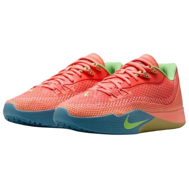 Nike Street Flare Comfortable Mesh Breathable Basketball Shoes Men's Orange HF0219-602