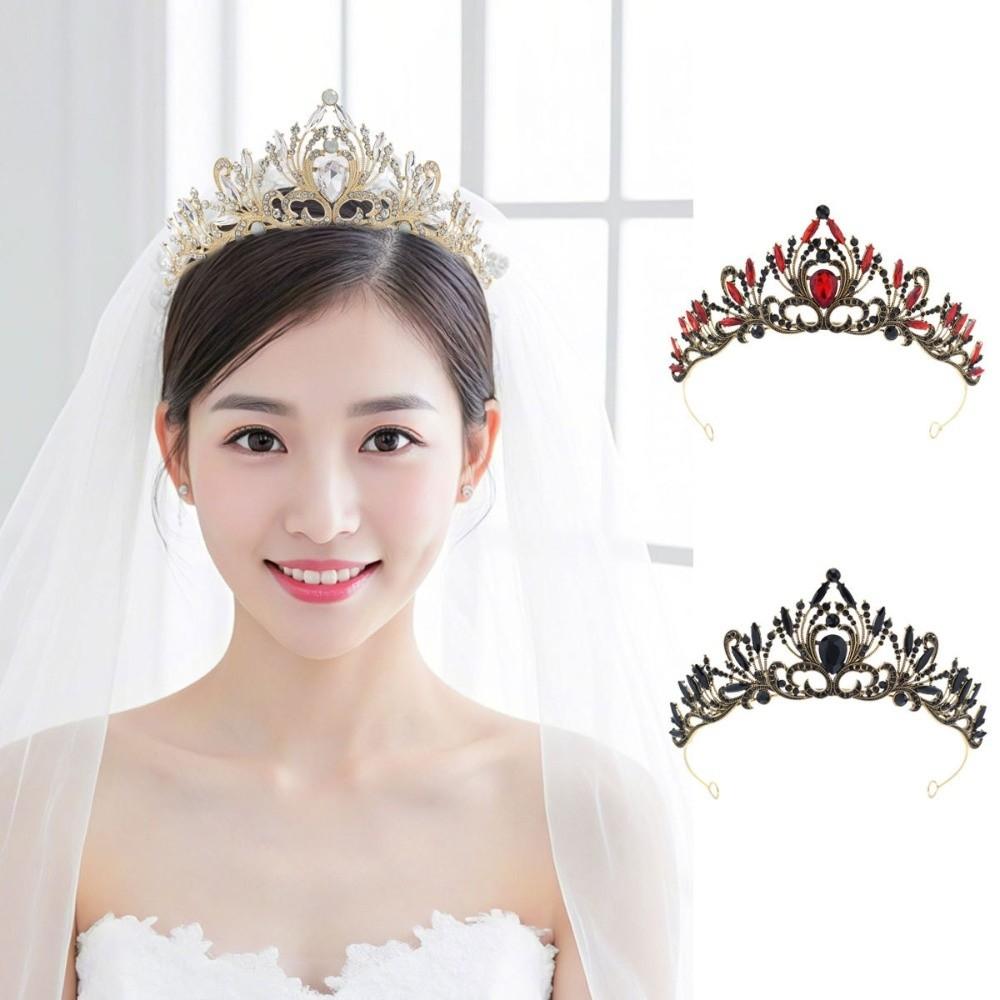 Античная бронзовая корона в стиле барокко, винтажная тиара Древней Греции, реквизит для фотосъемки