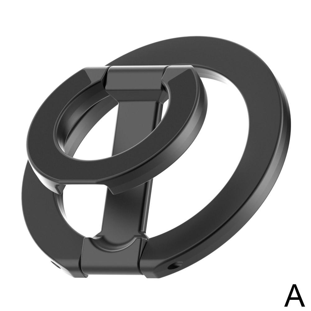 Magnetic Phone Desk Holder Ring Holder 2in1 For MagSafe Double Sided For IPhone Cellphones Stand Support Telephone Call Grip