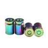 4Pcs Tire Valve Stem Cover Caps Aluminum Car Wheel Air Pressure Valve Cap Shell Dust Cap for Automotive Motorcycles