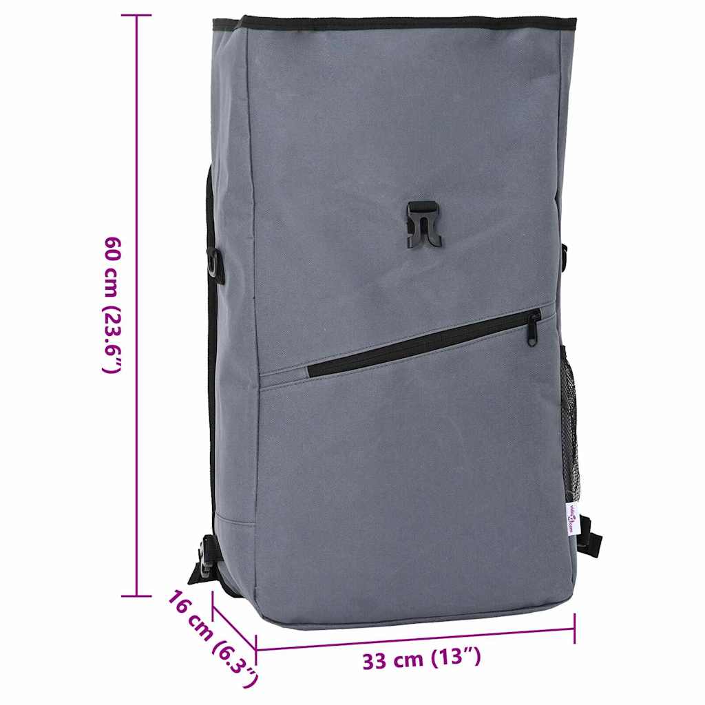 Bicycle Bag Gray 33 x 16 x 60 cm Polyester