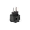 High Quality Swiss Embedded Conversion Plug 5-hole Adaptor Plug Swiss Plug To Universal Socket Travel Plug Adapter Black