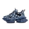 2025 Новые сетчатые кроссовки Космический корабль Женские Толстая подошва Плоские Папины кроссовки Увеличивающие рост Шнуровка Платформа Женская спортивная обувь