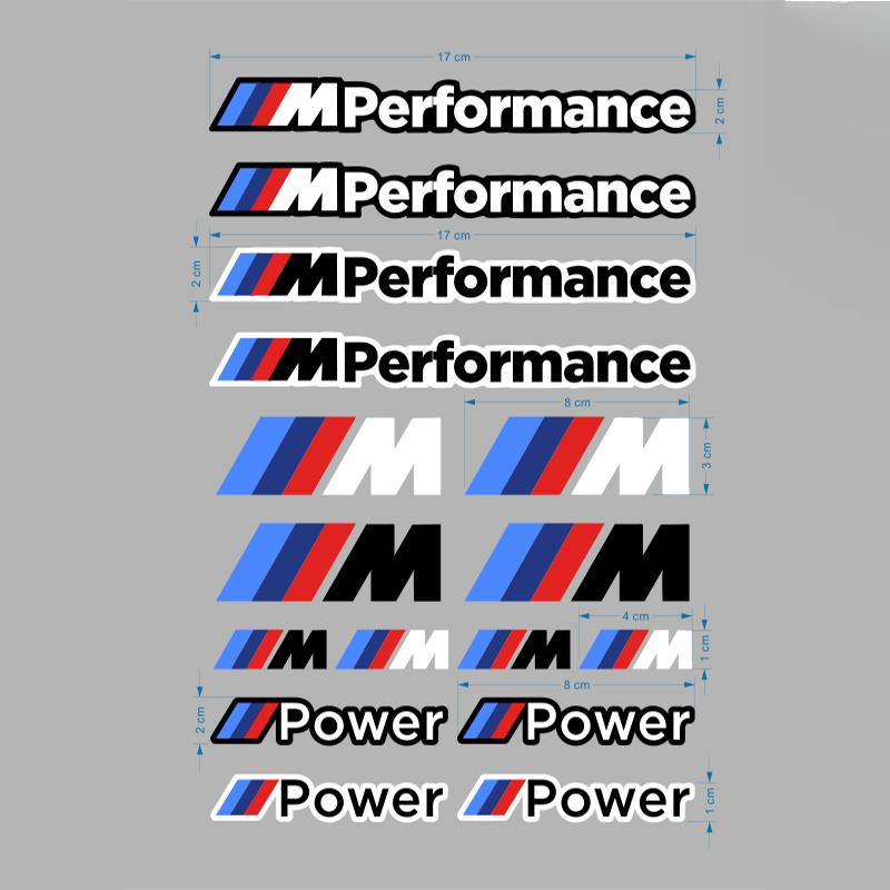 Motorcycle Sticker Car Body Sticker Modified Decoration Accessories For BMW M3 M4 M5 G42 G30 G20 E39 E36 E87 E53 F44 F07 F34 G15 ZNBUA1