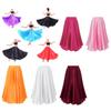 Kids Girl Long Full Circle Ballroom Dance Skirt Flamenco Cha Cha Latin Rumba Samba Maxi Skirt Dancewear
