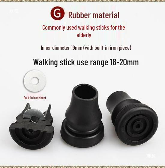 Складной стул-костыль из алюминиевого сплава с противоскользящими накладками и резиновыми наконечниками