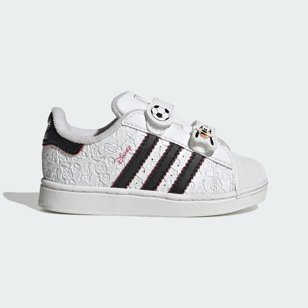 Adidas Disney SSTII CF I IH1744 Kids' Originals Sneakers Cloud White / Core Black / Red