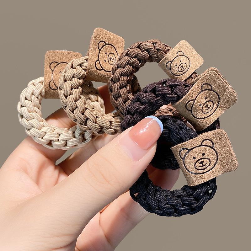 Handmade High Elastic Thick Hair Band with Japanese and Korean Style for Girls