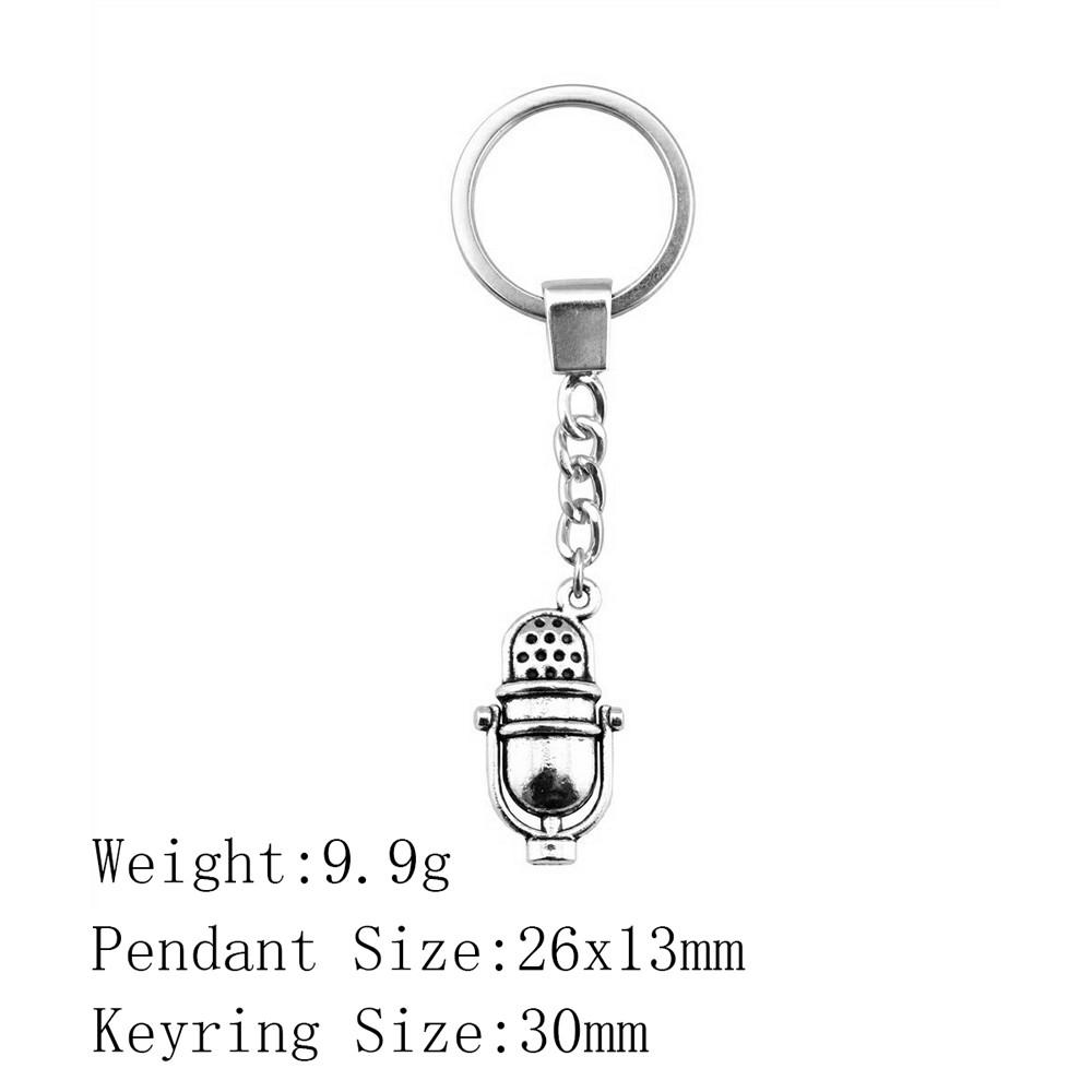 Кольца-брелоки на годовщину свадьбы Музыкальные Спортивные Брелоки Женские Сумки Кольцо для ключей Материал