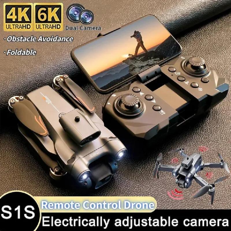 Новый S1S RC Drone ESC HD с двойной камерой для предотвращения препятствий WIFI FPV оптический поток бесщеточный мини складной квадрокоптер игрушка в подарок детям