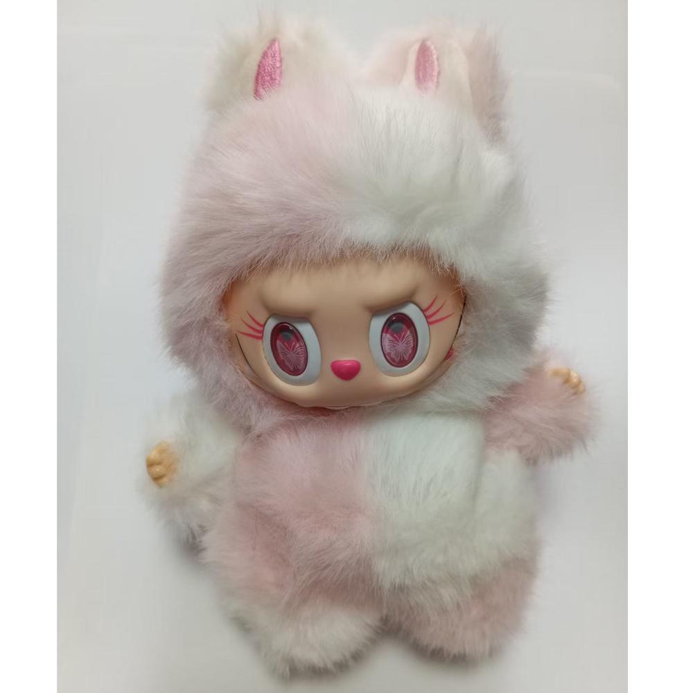 High Quality Plush Doll Heartbeat Macaron Has Been Redesigned with A Cream Peach Pink Gradient Making Birthday Gift For Girls