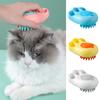 Brush Silicone Dog Grooming Brush with Shampoo Dispenser Durable Comfortable Comb Pet Supply
