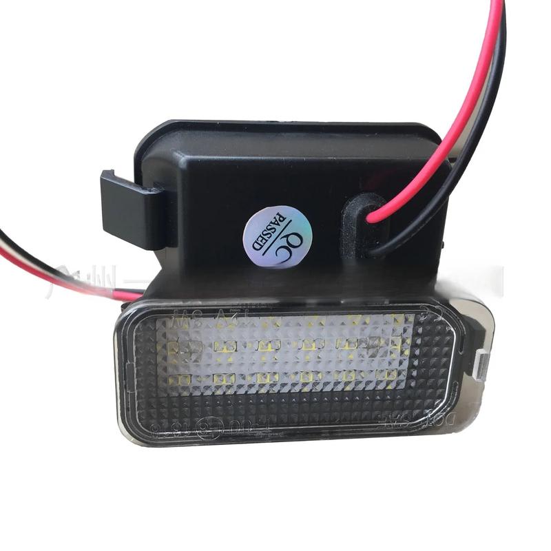 License Plate Light Compatible with Ford Fiesta Focus Kuga Galaxy CMAX Mondeo High Quality Car Accessories tallation Kit