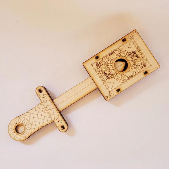 Деревянная игрушка для фокусов, винтажная игрушка-головоломка для фокусов, портативный набор реквизита для фокусов, подарок для детей и взрослых, любителей головоломок