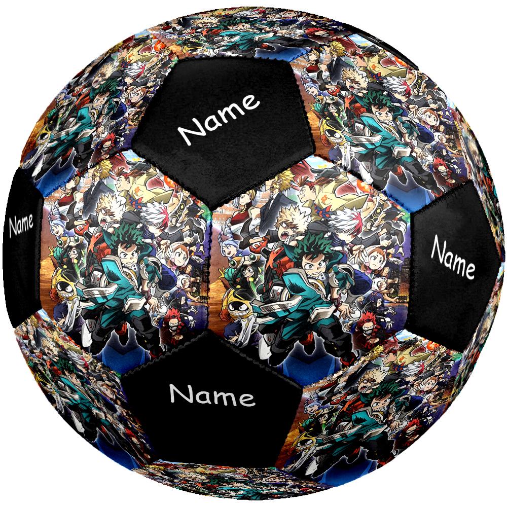 Custom Name My Hero Academia Theme Size 5 Soccer Ball, Suitable for Both Indoor and Outdoor Matches, a Gift Suitable for Everyone.