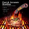 Food Thermometer Foldable Probe Waterproof Accurate Digital Meat Thermometer with Bottle Opener for Home