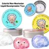 Crystal Clear Liquid Crystal Slime Colorful Crystal Bouncy Slime Toy  Children Gifts