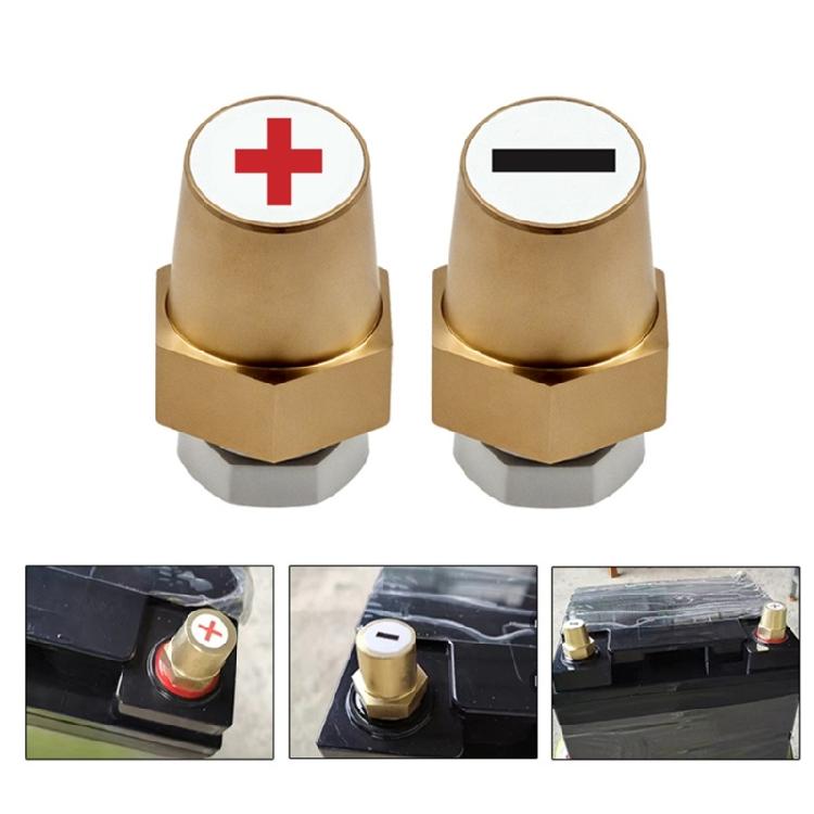 1 Pair 12V 24V Battery Terminals Clamps Connector for Motorhomes Caravans Battery Connector Battery Terminals