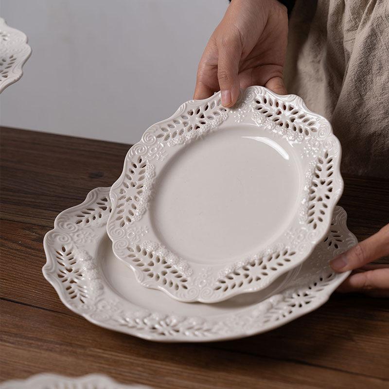Европейская подставка для торта Керамическая свадебная вечеринка десерт конфеты фрукты тарелка торт самопомощь дисплей домашний стол салат паста тарелки блюдо