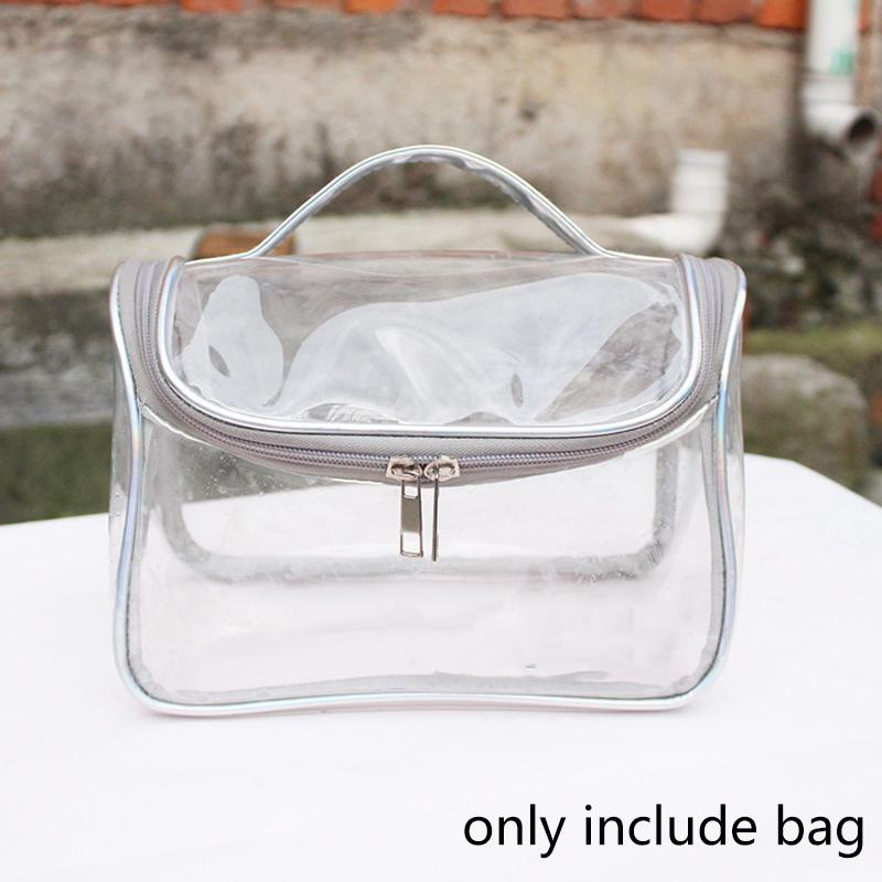 Transparent Cosmetic Bag Pvc Waterproof Makeup Storage Case Travel Organizer Pouch Beauty Case Bath Toiletry Wash Bag