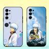 Чехол для телефона Gintama Гинтоки Саката для Samsung S25, S24, S21, S22, S23, S30, Ultra, S20, Plus, Fe, Мягкий силиконовый черный чехол