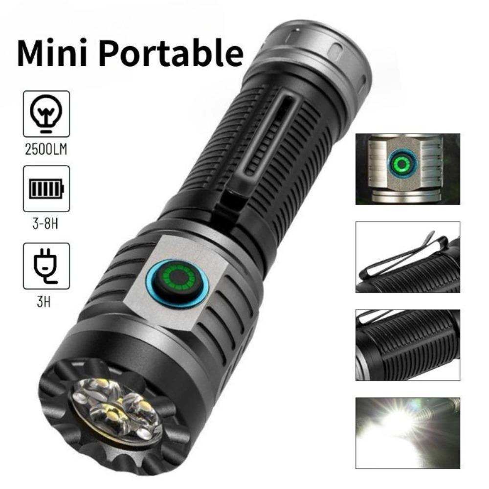 5000LM Amanfire CS-R2107 Брелок-фонарик Тактический Мини Мини Кемпинговый Фонарь Портативный Кемпинговый Фонарь с Креплением Ручка Водонепроницаемый Кемпинговый Фонарь Портативный Кемпинговый Фонарь с Креплением Ручка