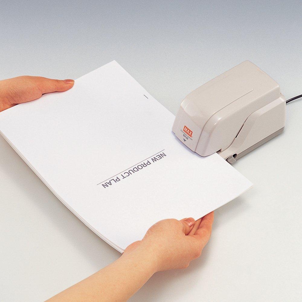 MAX Electronic Sheet Capacity EH-20 Stapler, 2-20