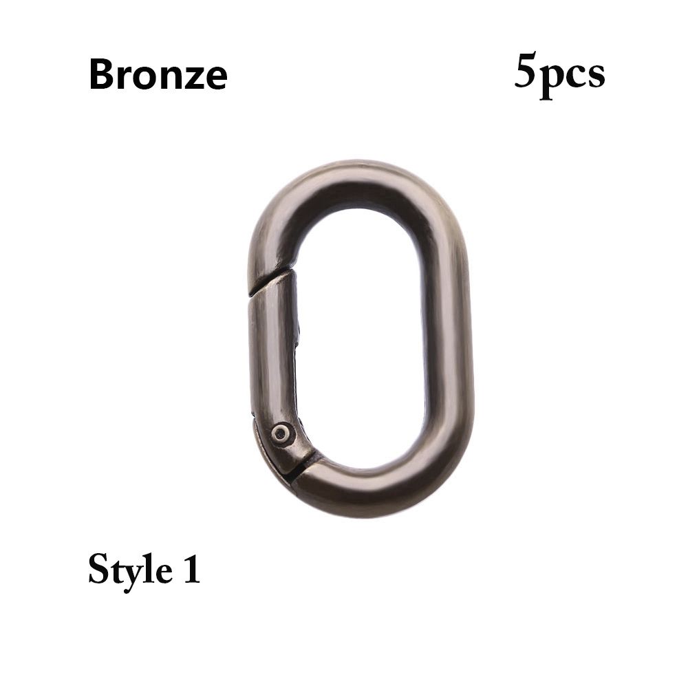 Bottle Hooks Camping Hiking Spring Oval Rings Outdoor Carabiner Handbags Clips Bag Belt Buckles