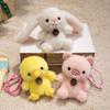 Stuffed Animal Animal Plush Pendants Rabbit Duck Stuffed Capybara Doll  Bags Decor