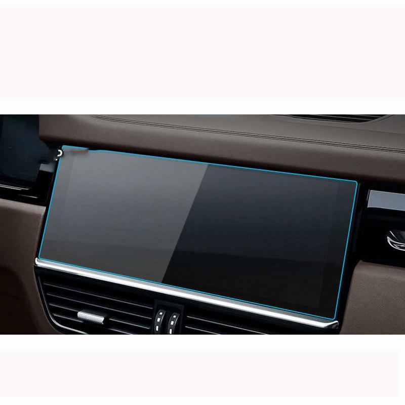 Car GPS navigation film LCD screen Tempered glass protective film For Porsche Cayenne Auto interior accessories