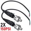 1/2X 150Psi DC5V 1/8NPT Pressure Transducer Transmitter Sensor Stainless Steel Oil Air Water Fuel Transmitter