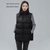 Женский короткий пуховый жилет XueZhongFei со стойкой