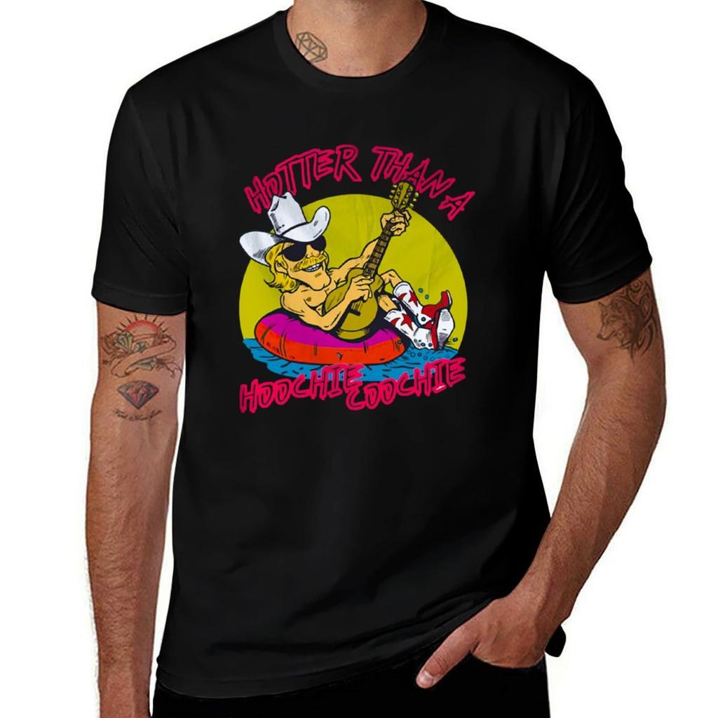 HotterThanAHoochieC TShirt Running Gym Short Sleeve Sports Tee TShirt