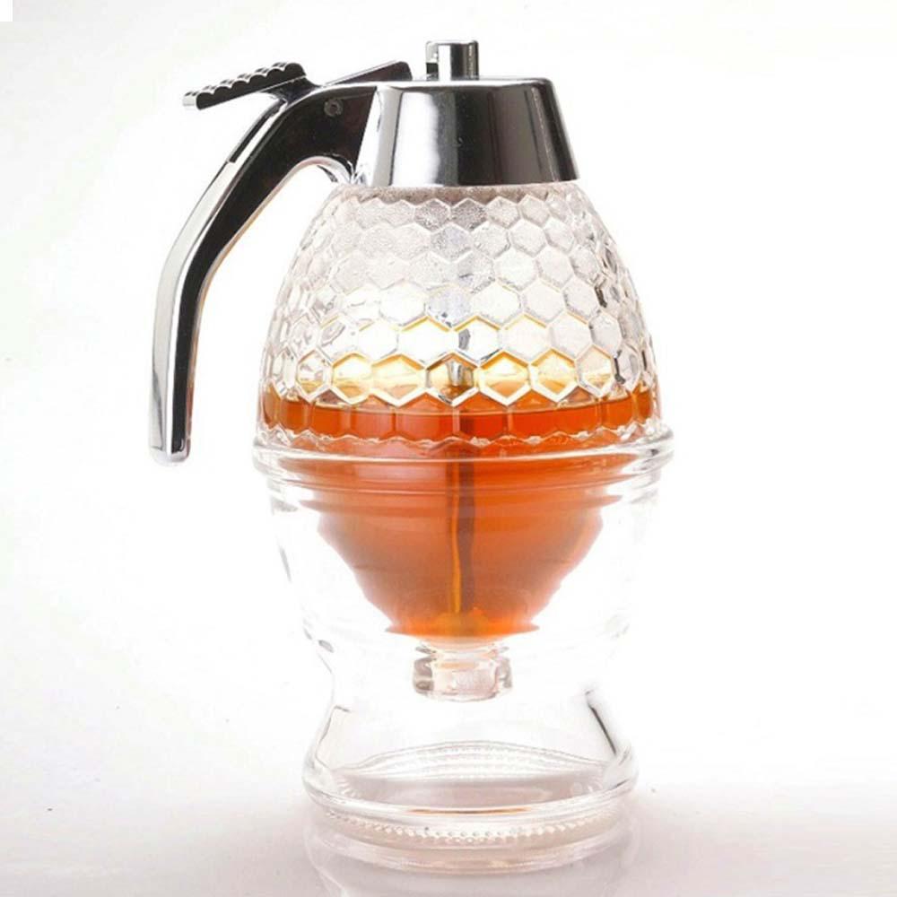 200ML Syrup Dispenser Honey Dispenser Sauce Kitchen Storage Jar Cooking Tools For Home Restaurant