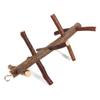 Parrot Birds Perches Cage Stand Toy Hanging Wooden Activity Branches Climbing Stairs