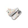 Converse Chuck Taylor All Star Canvas Comfortable Versatile Durable High-Top Walking Shoes Baby Sneakers White Red Yellow A07378C