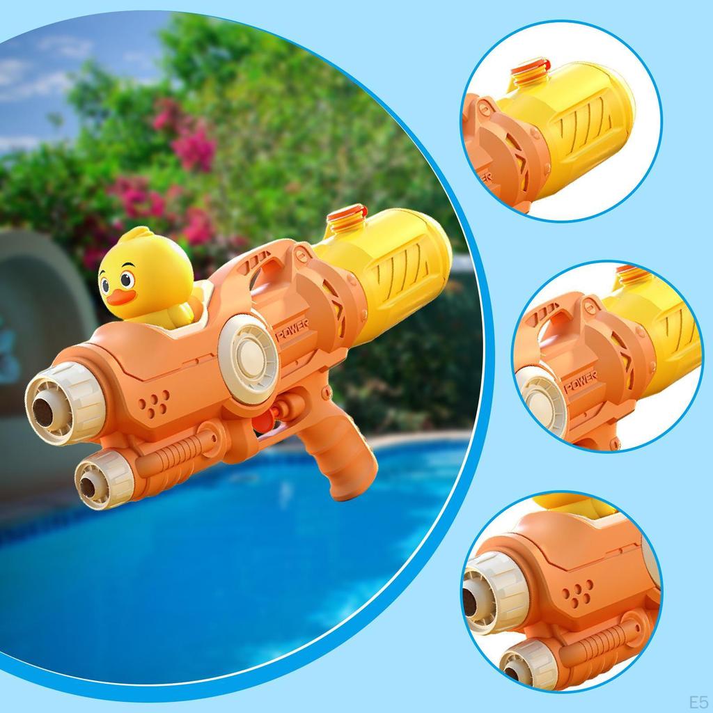 Игрушка с резервуаром для воды 500 мл для развлечений на открытом воздухе с дальностью 5-8 м и насадкой