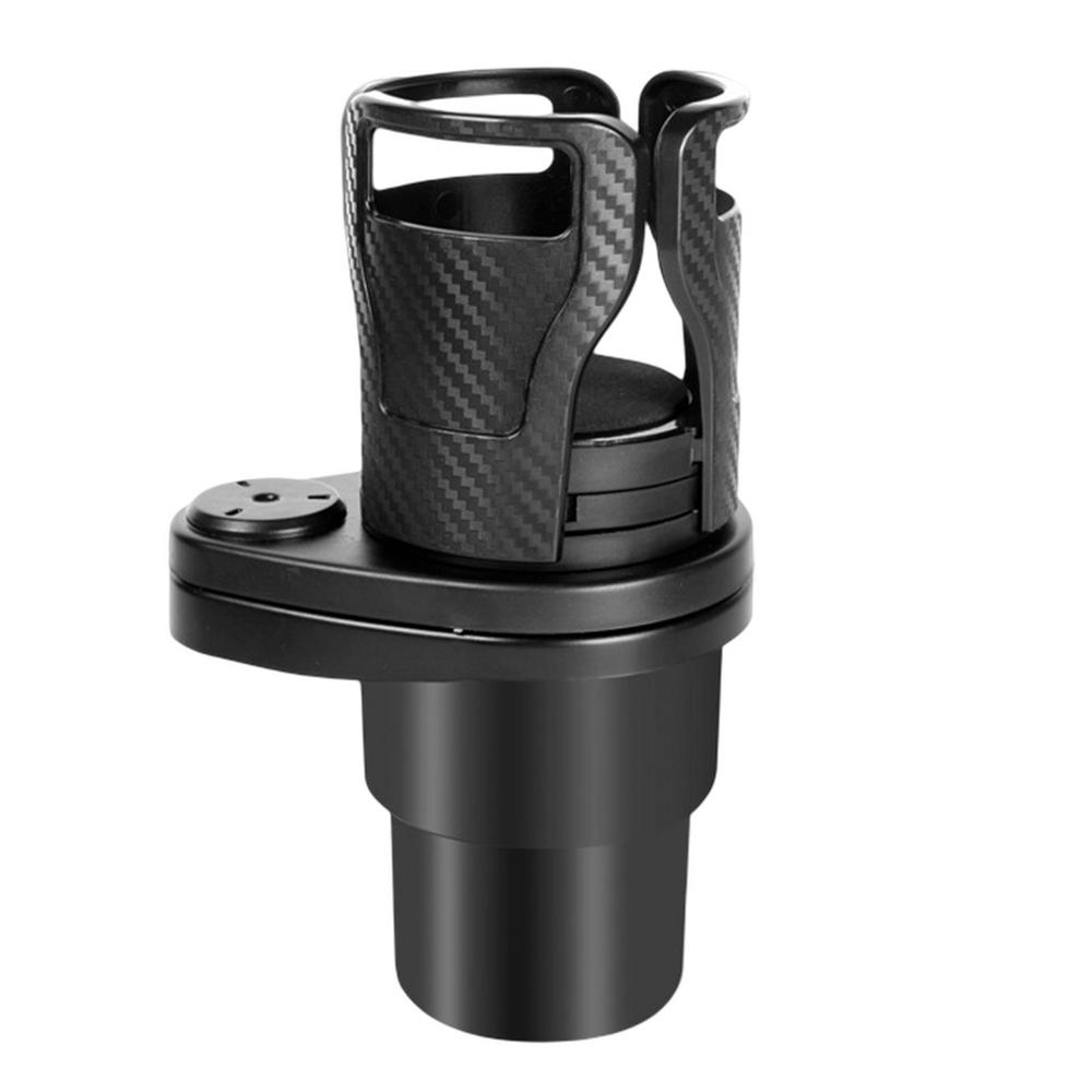 Автомобильный подстаканник, удлинитель, авто 2 в 1, подстаканник, автомобильный держатель с вращением на 360 градусов, держатель для напитков, расширитель для бутылок