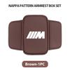 Car Armrest Box Cover Central Control Elbow Cushion Support Pad For BMW 1 3 5 7 Series M F01 F20 F10 F13 E52 E53 E60 E93 rlpf46