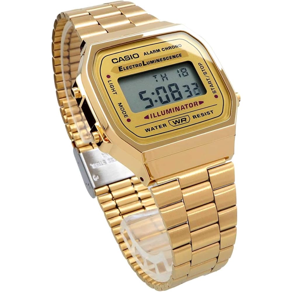 CASIO QUARTZ A168WG-9 STANDARD Standard Digital Watch for Men and Women [Parallel Import]