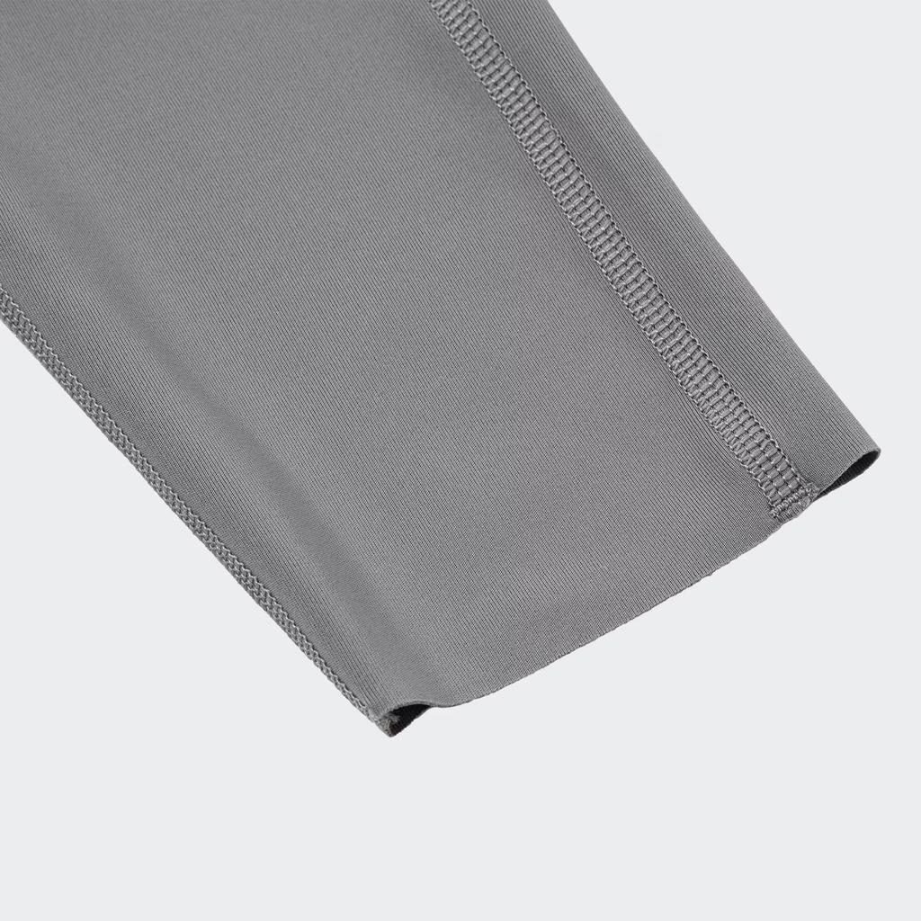 adidas Optime Power 7/8 укороченные спортивные леггинсы с высокой талией для йоги и фитнеса, женские плавки серого цвета JJ2857