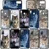 Чехол для iPhone 16 15 Xiaomi Redmi Note 14 13 12 11 Pro Max X 8 9 16e Samsung Galaxy S25 S24 S23 Moto G85 14C OPPO Huawei Stalking Wolf Phone Case
