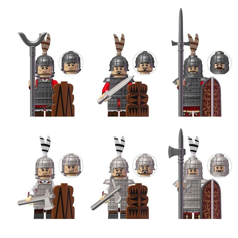 8Pcs/Set Mini Elf Orcs Army Gandalf Dwarf Rohan Knight Game Thrones Building Blocks Figure Kids Toys