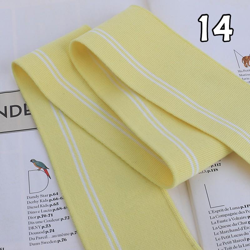 90x6см Эластичная вязаная ткань DIY Резинка для горловины, манжет, низа изделия Вязаная ткань для шитья Бейсбольной формы, куртки, одежда